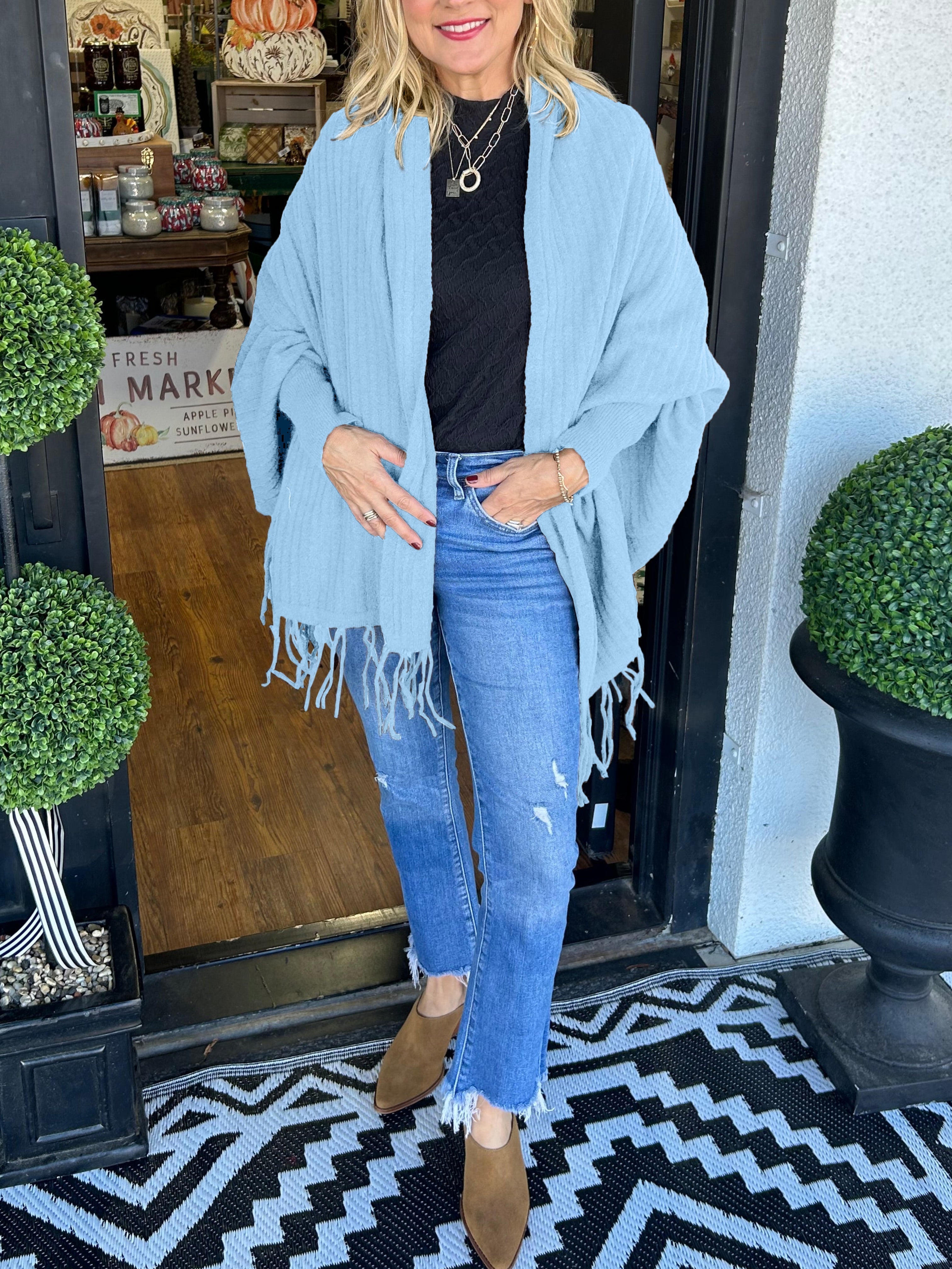 Women's Tassel Cardigan Wrap (Buy 2 Free Shipping)