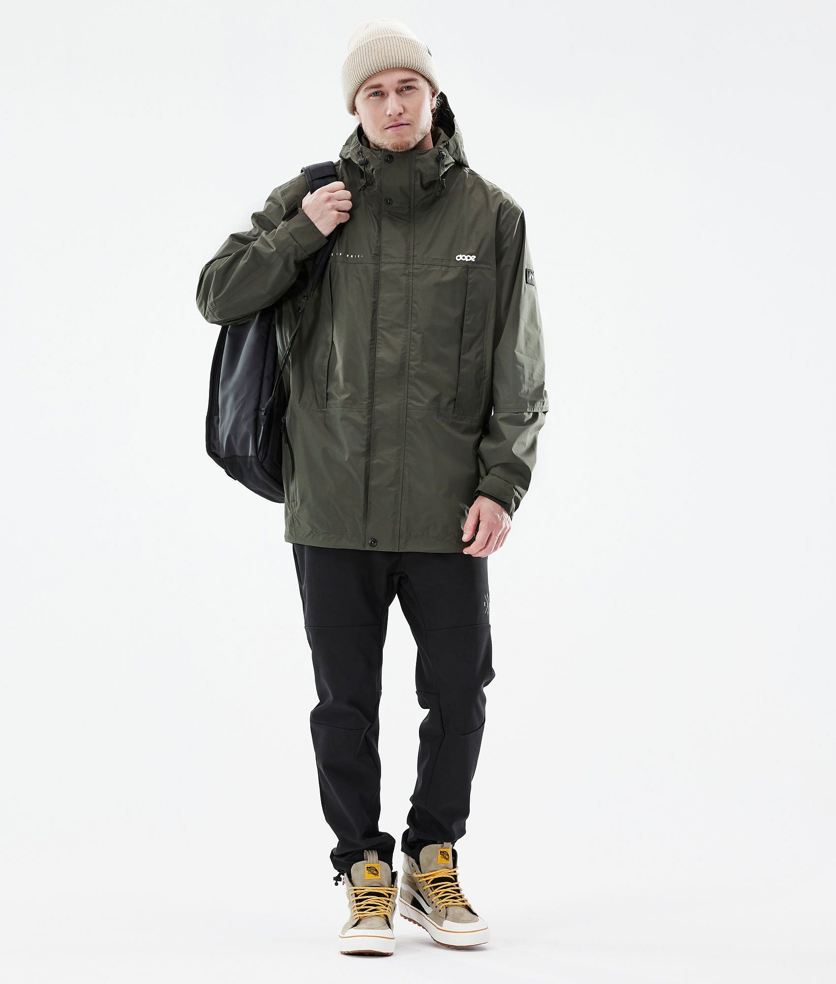 Outdoor Jacket For Men Olive Green