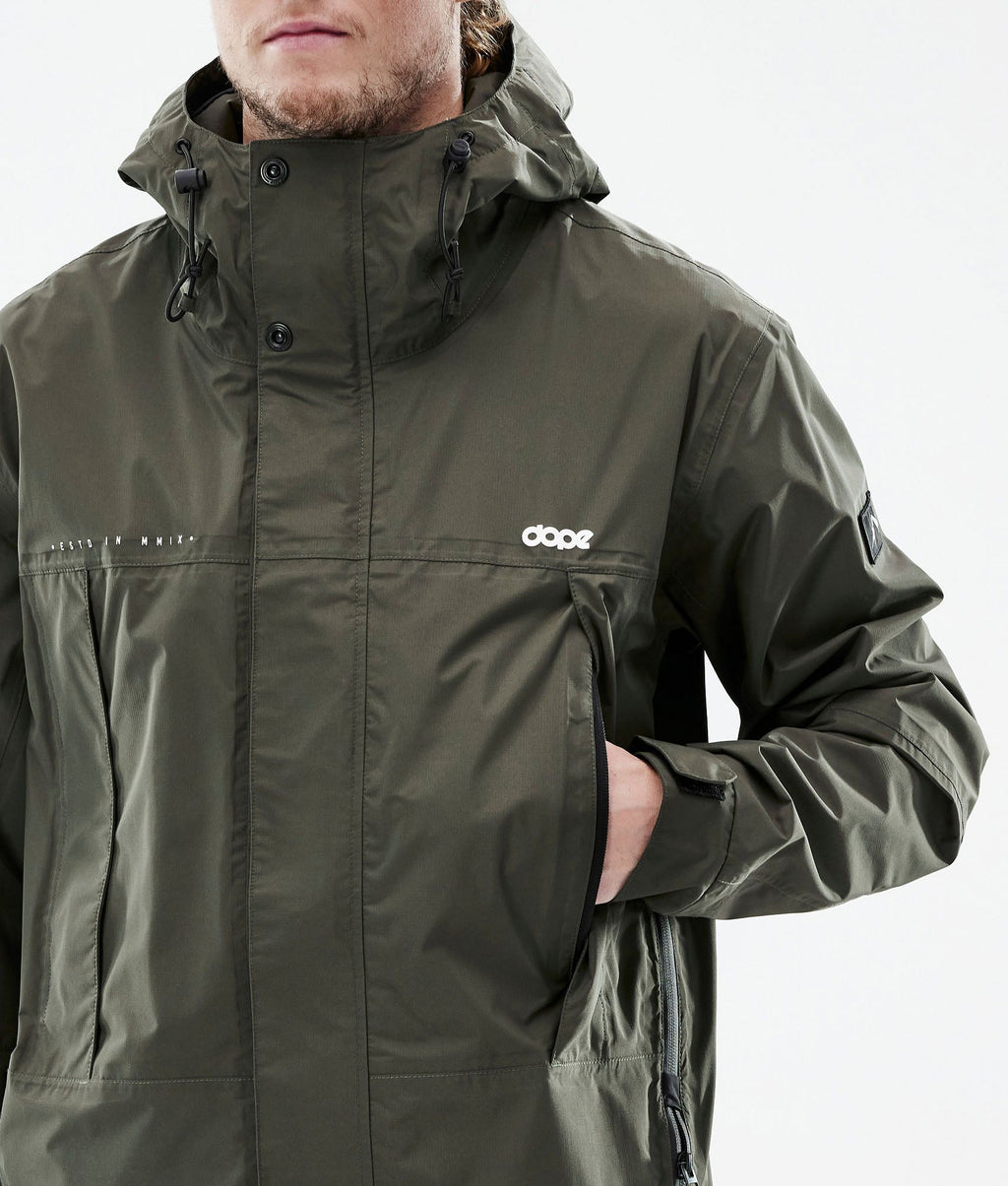 Outdoor Jacket For Men Olive Green