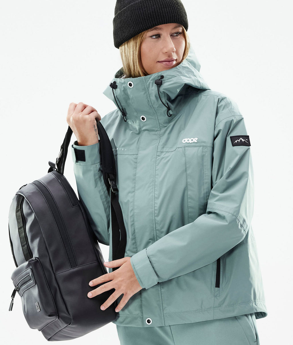 Outdoor Jacket For Women Faded Green
