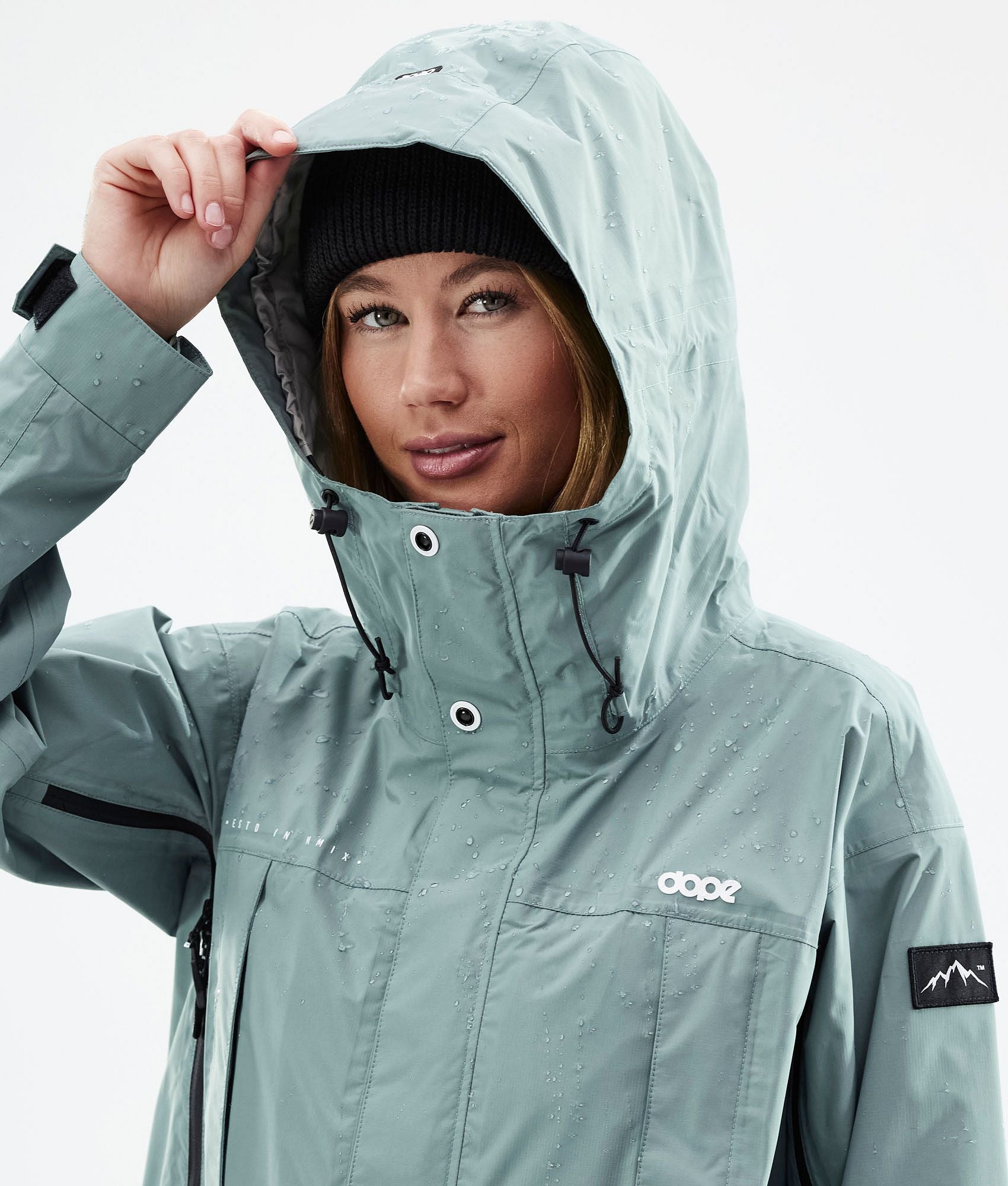 Outdoor Jacket For Women Faded Green