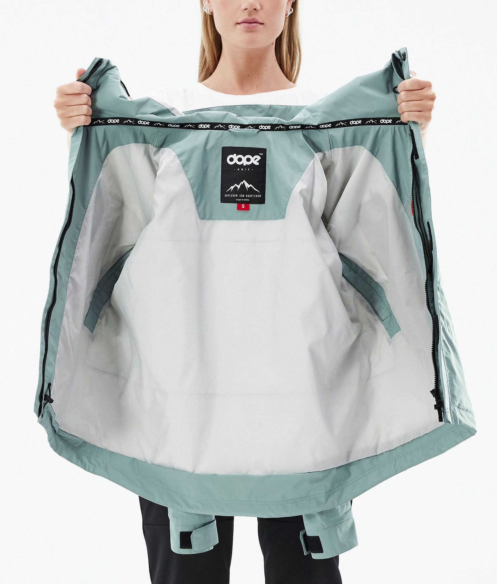 Outdoor Jacket For Women Faded Green