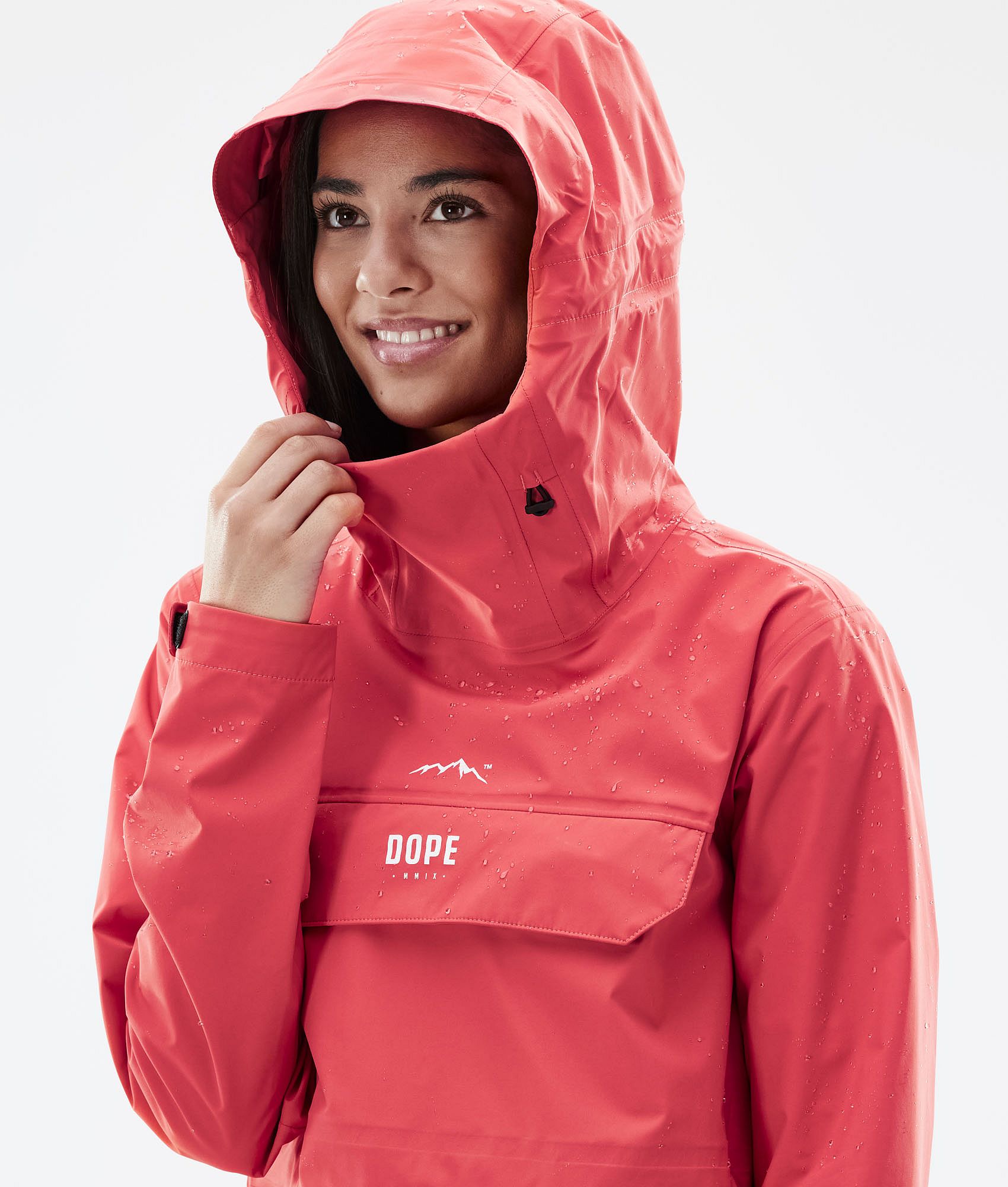 Rain Jacket For Women Coral