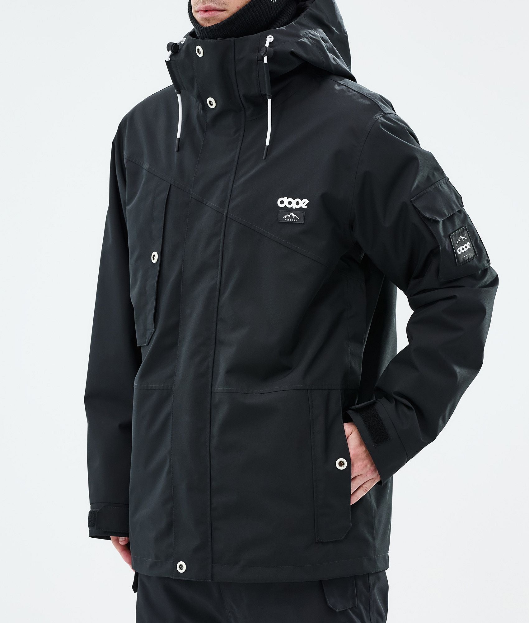 Snowboard Jacket For Men Black