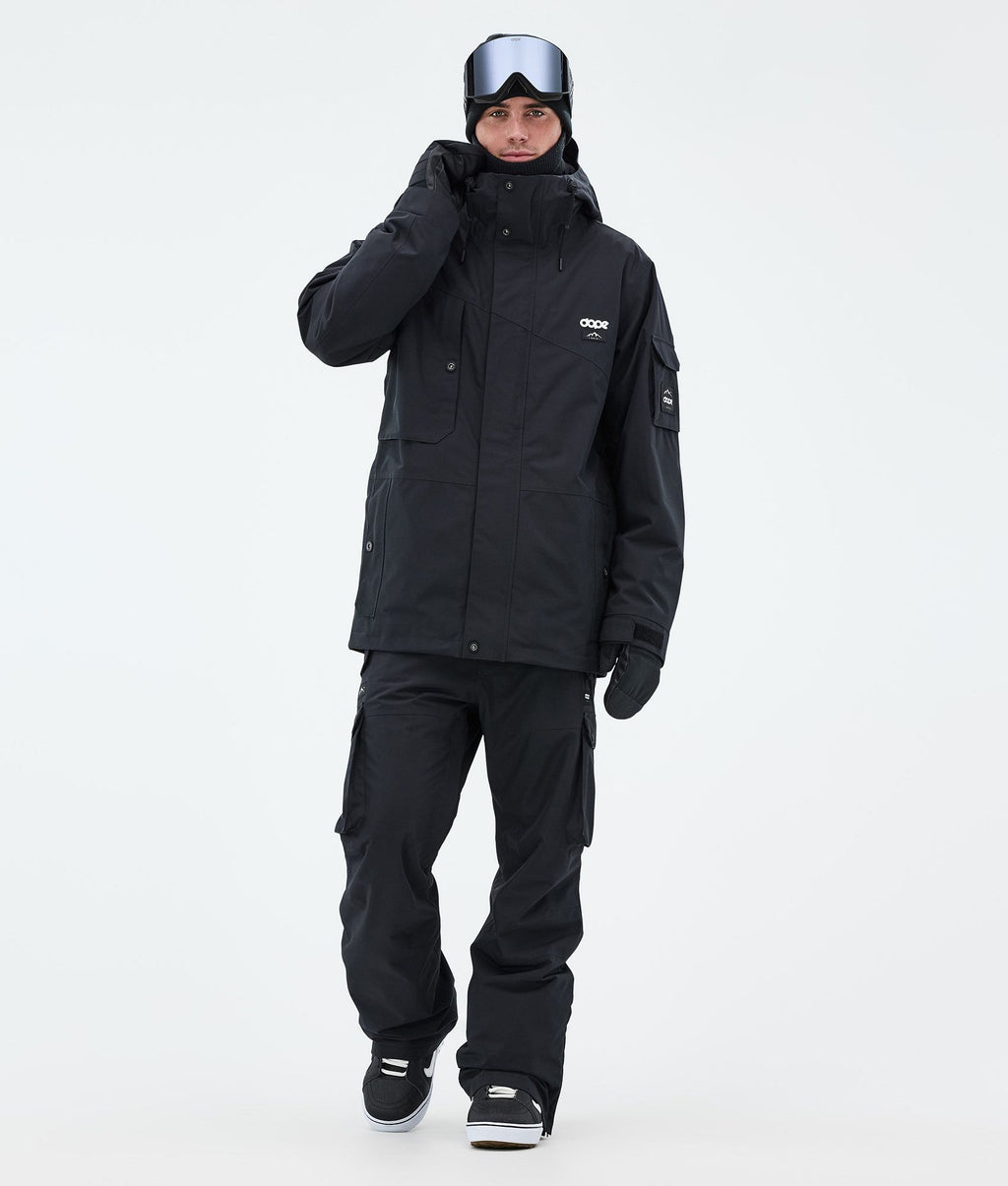 Snowboard Jacket For Men Blackout
