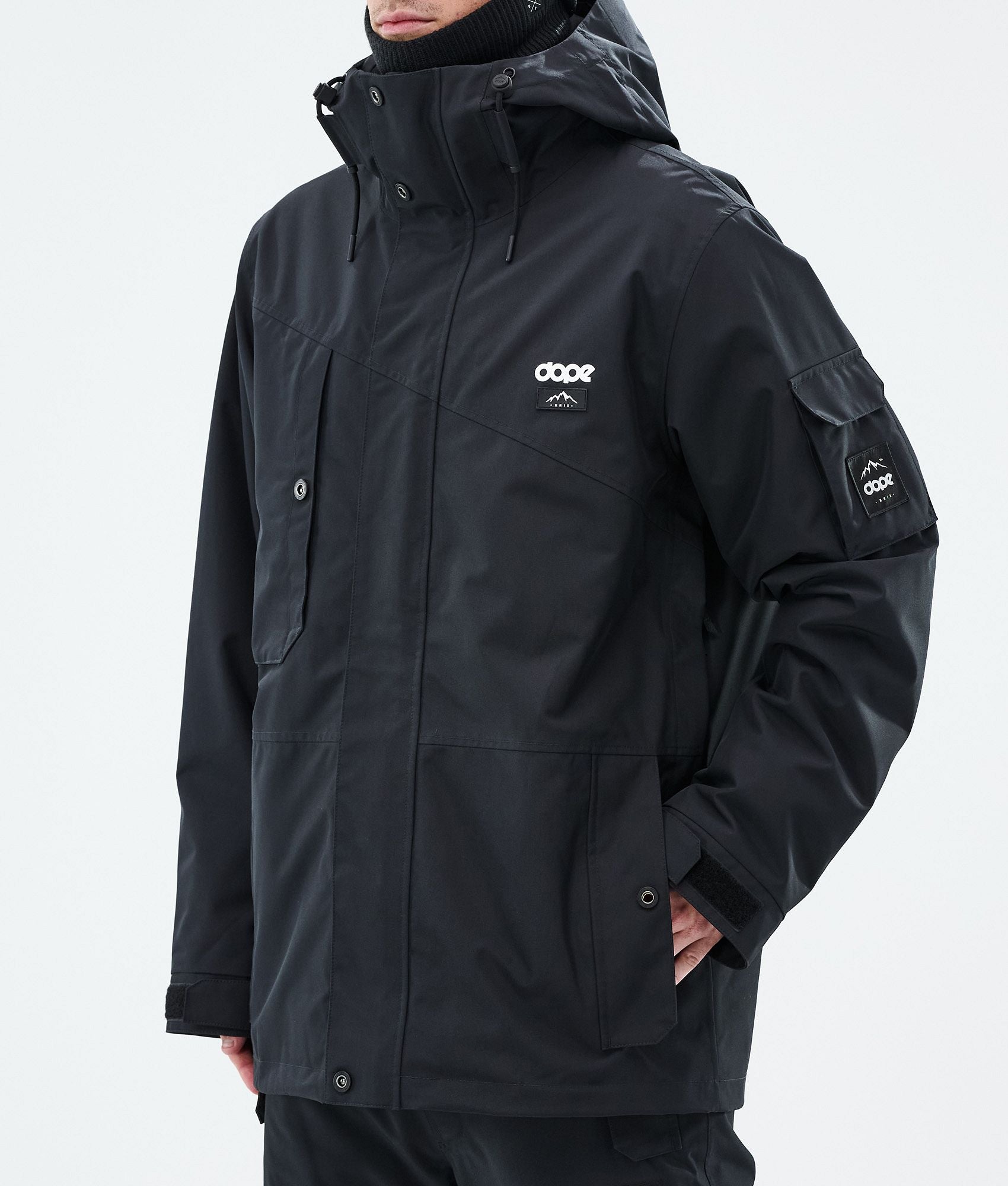 Snowboard Jacket For Men Blackout