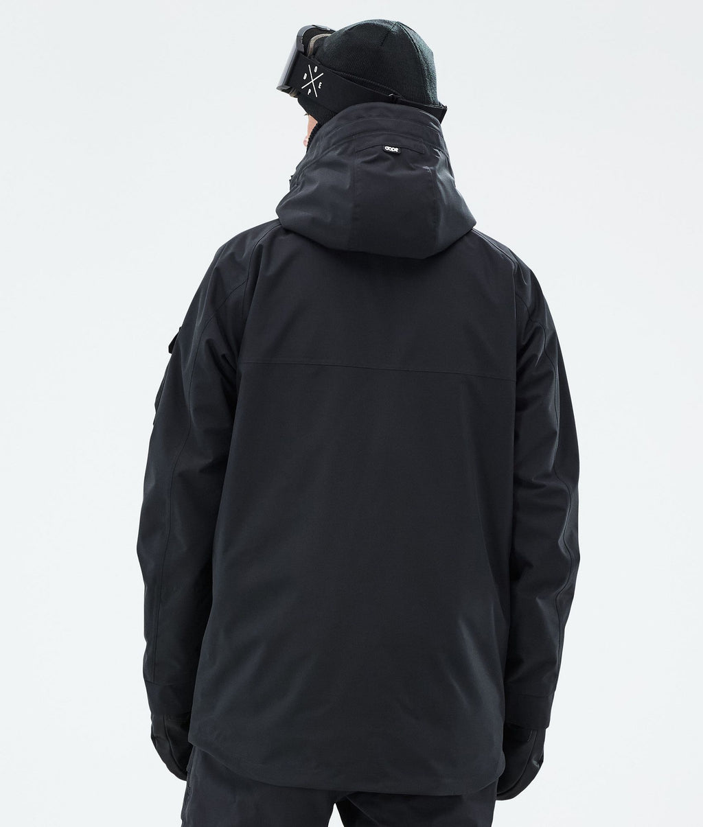 Snowboard Jacket For Men Black
