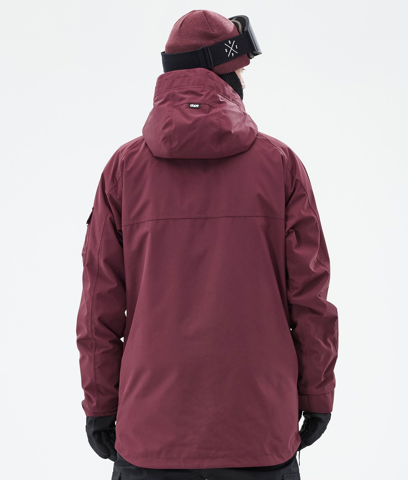 Snowboard Jacket For Men Burgundy