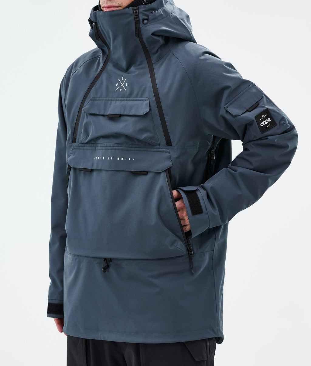 Snowboard Jacket For Men Metal Blue