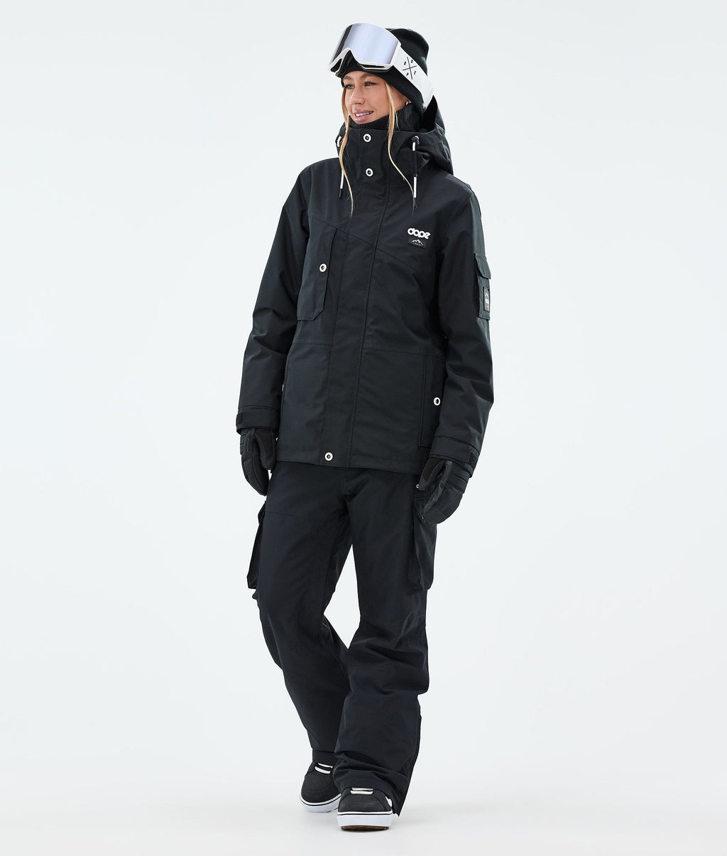 Snowboard Jacket For Women Black