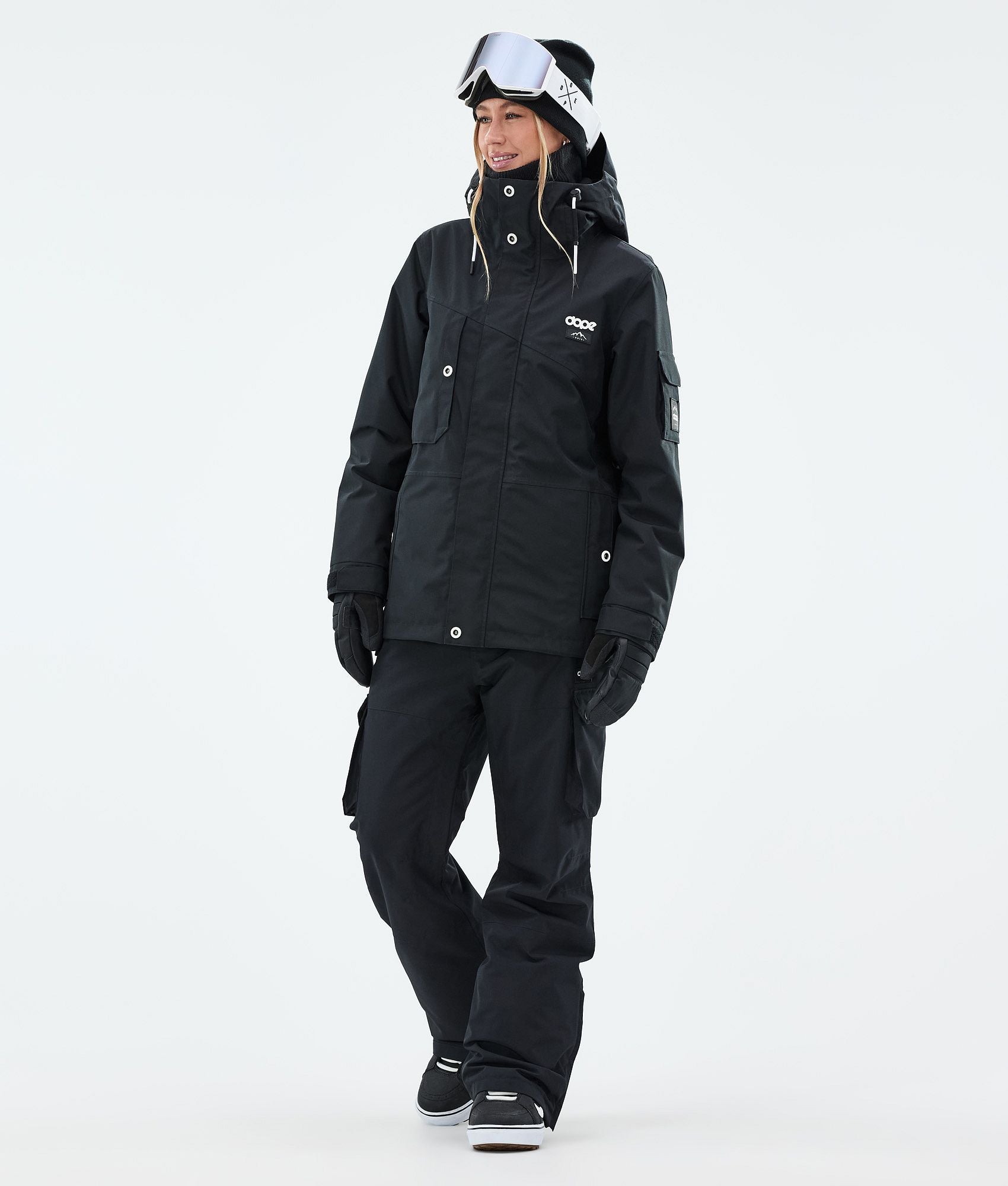 Snowboard Jacket For Women Black