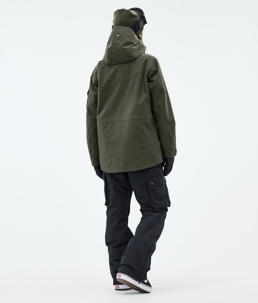 Snowboard Jacket For Women Olive Green