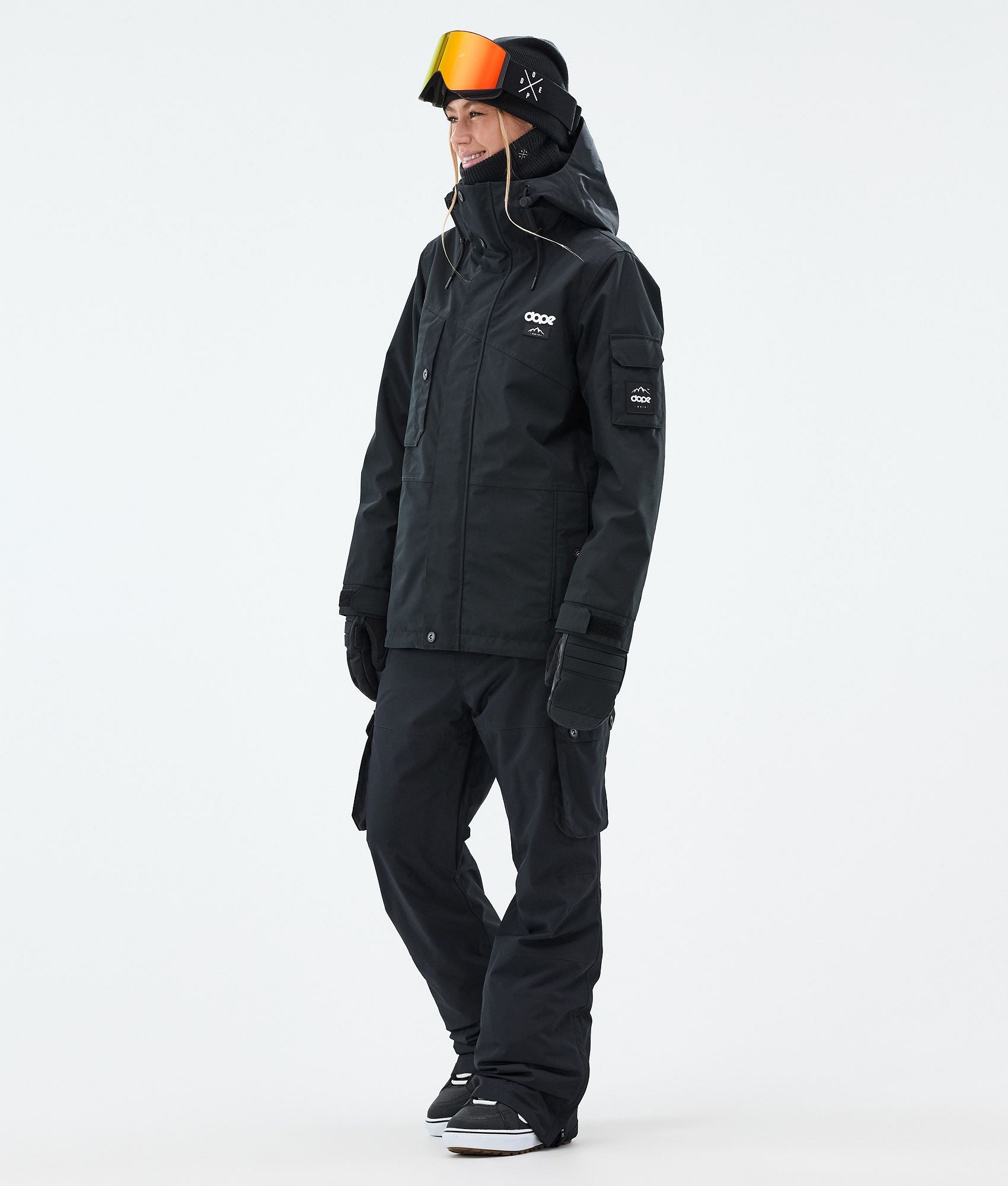 Snowboard Jacket For Women Blackout