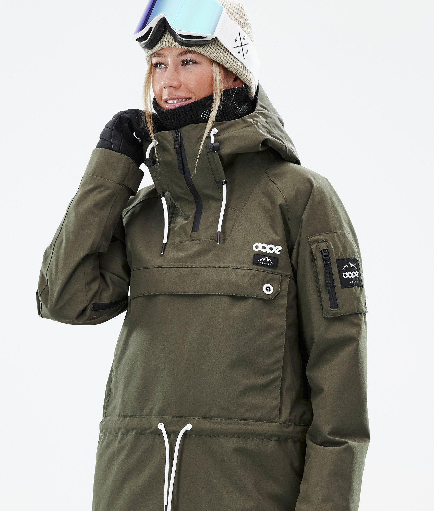 Snowboard Jacket For Women Olive Green