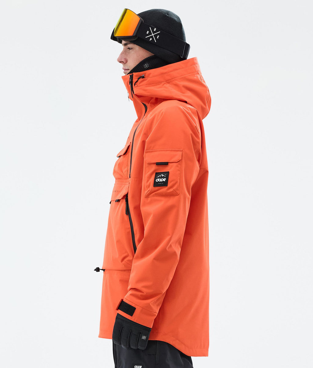 Snowboard Jacket For Men Orange