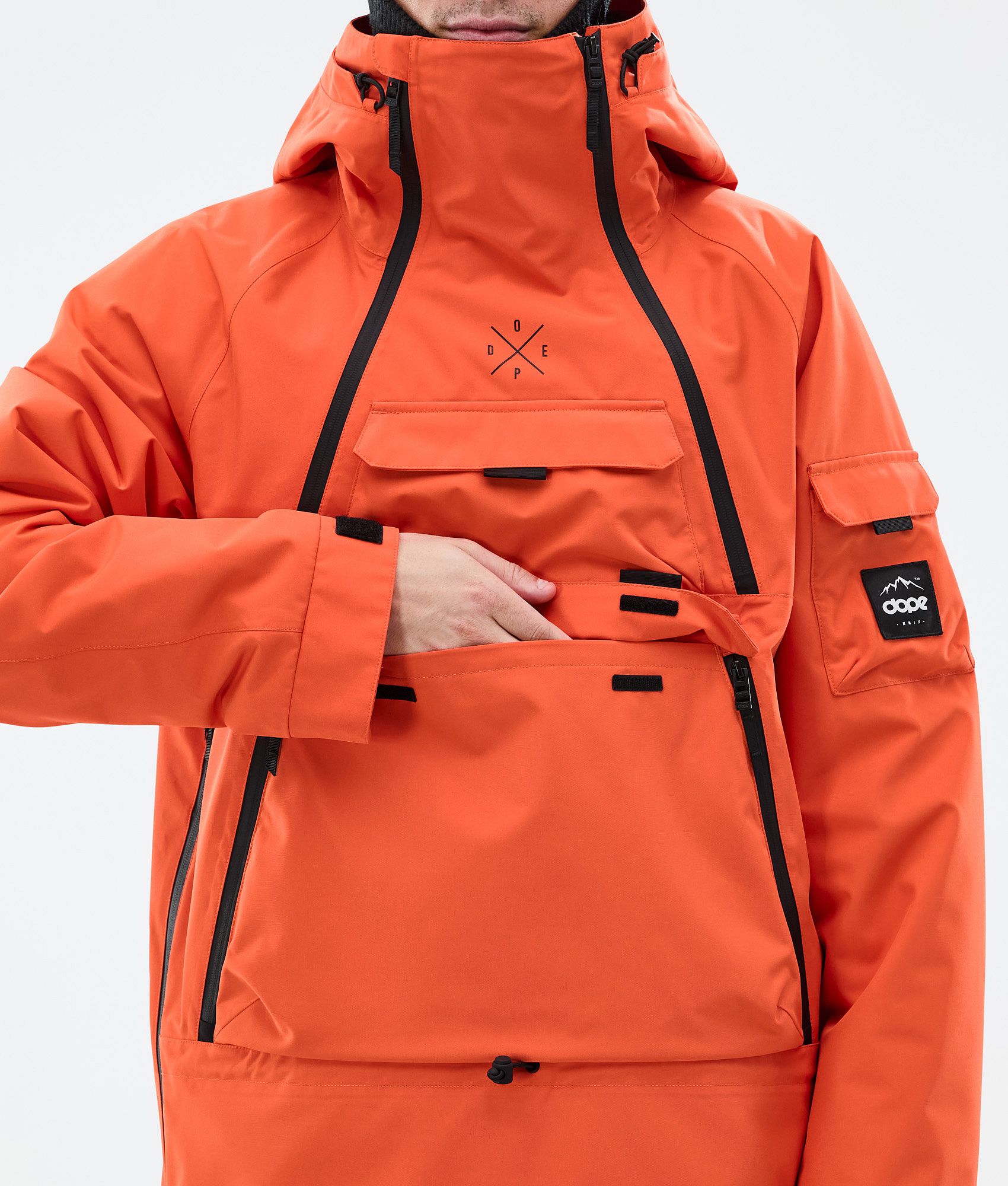 Snowboard Jacket For Men Orange