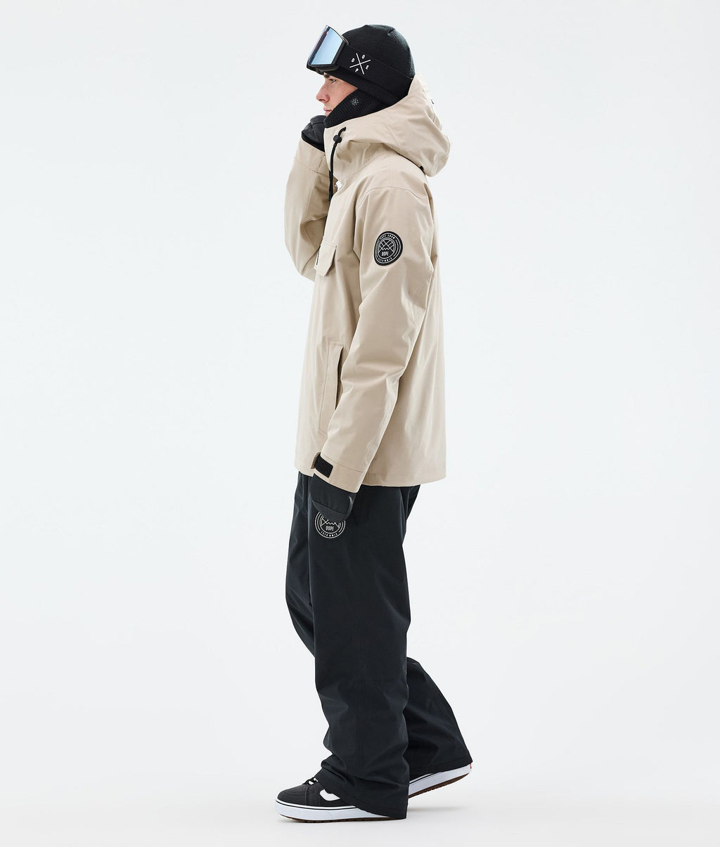 Snowboard Jacket For Men Sand