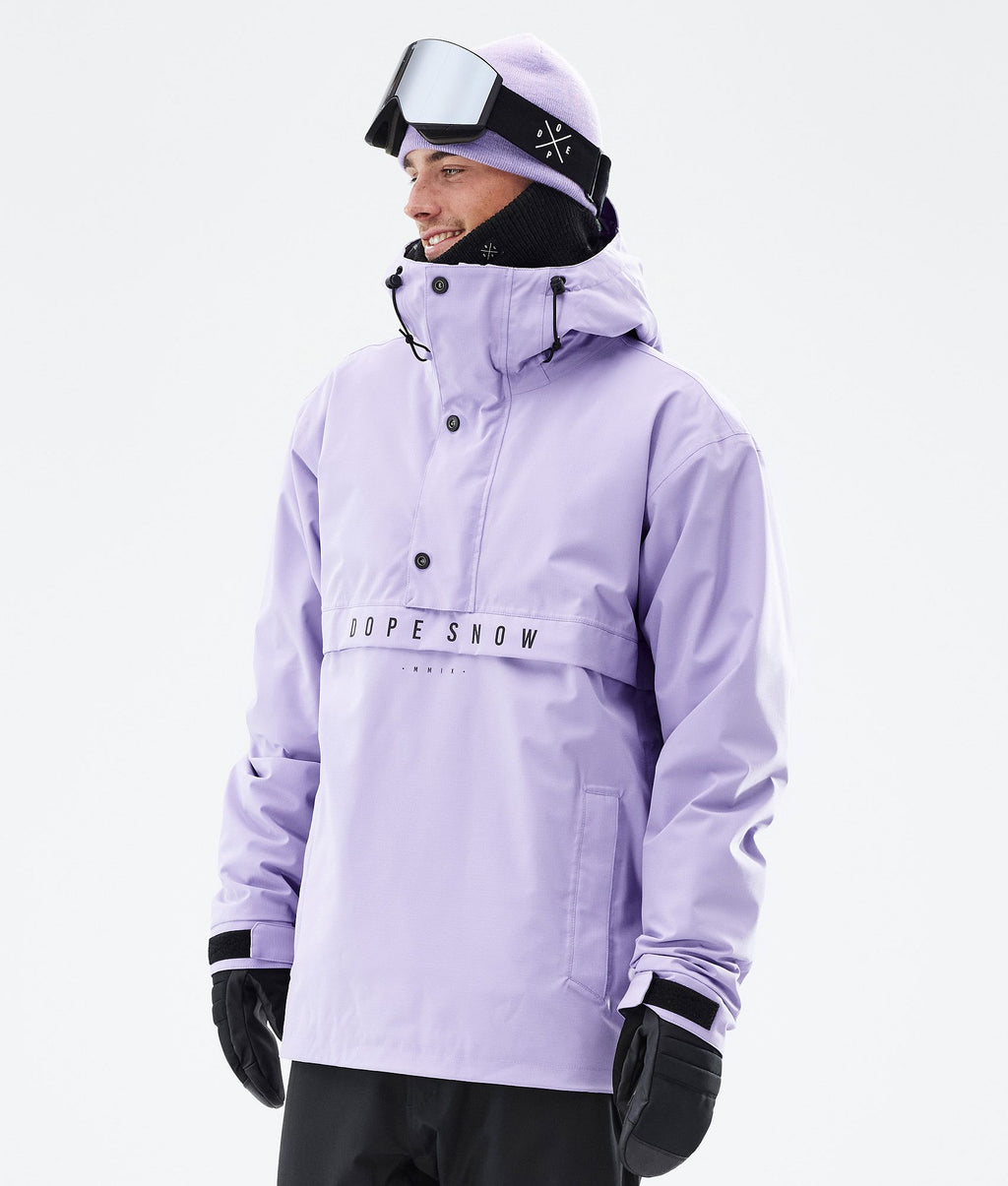 Snowboard Jacket For Men Faded Violet