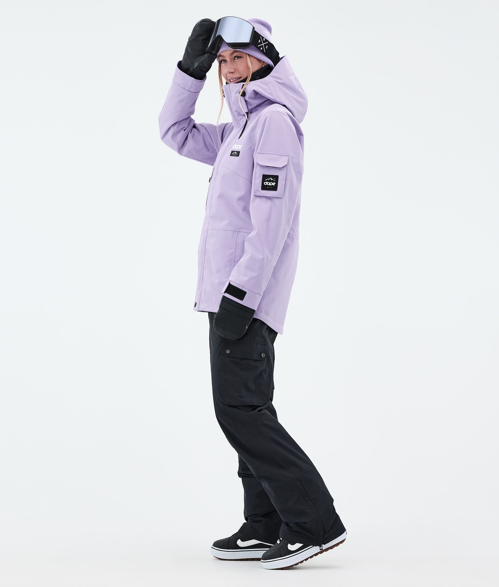 Snowboard Jacket For Women Faded Violet