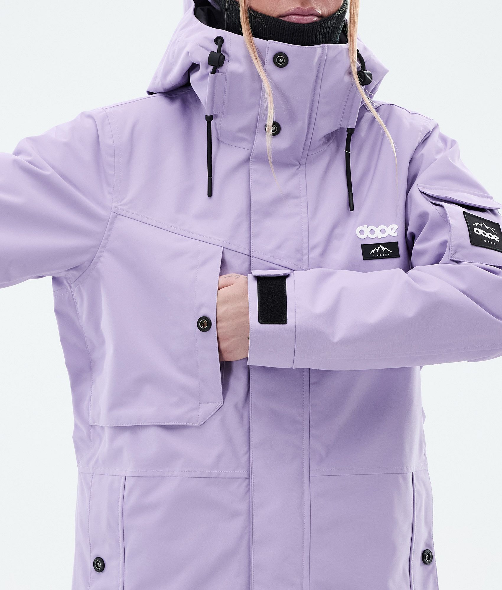 Snowboard Jacket For Women Faded Violet