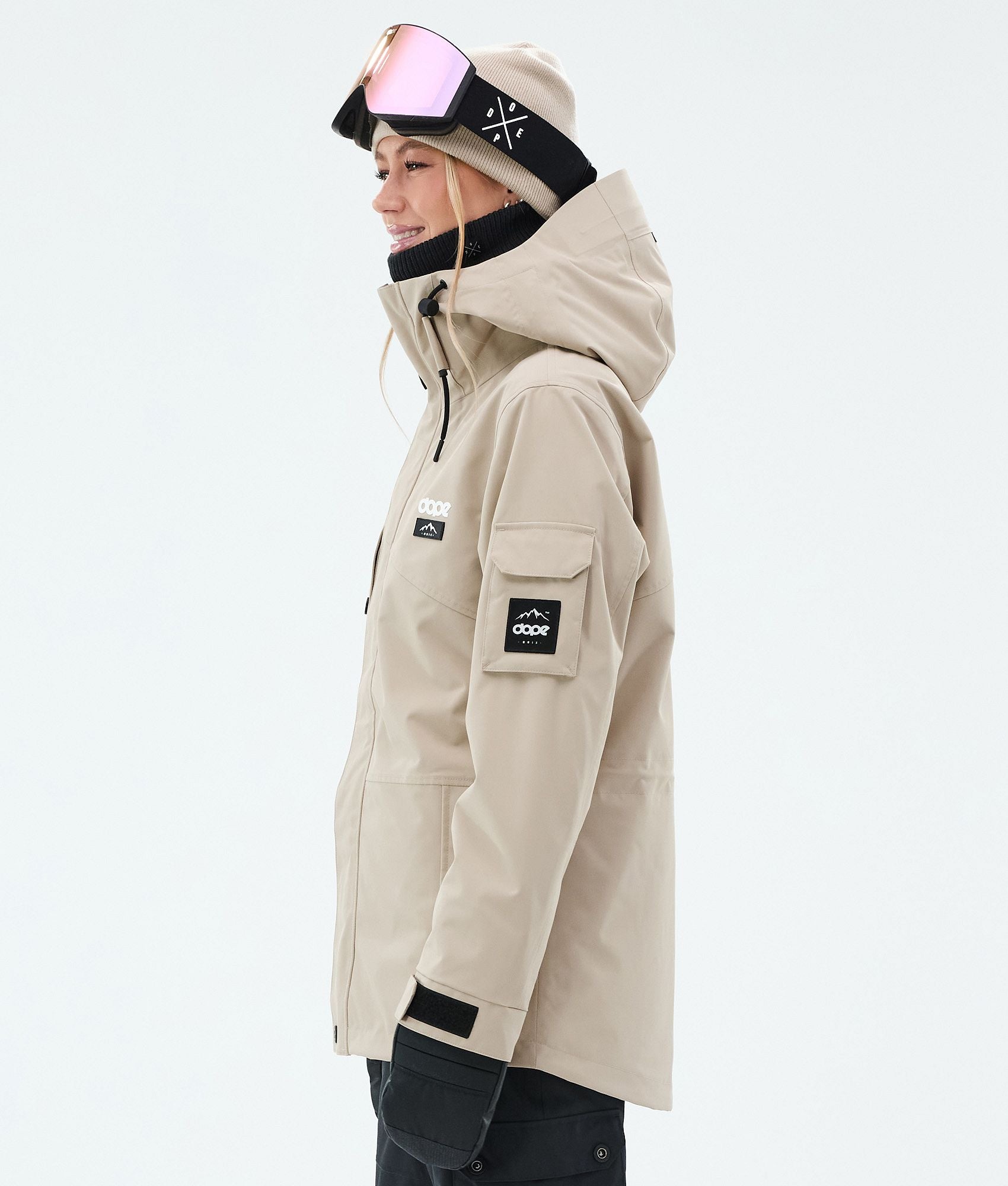 Snowboard Jacket For Women Sand