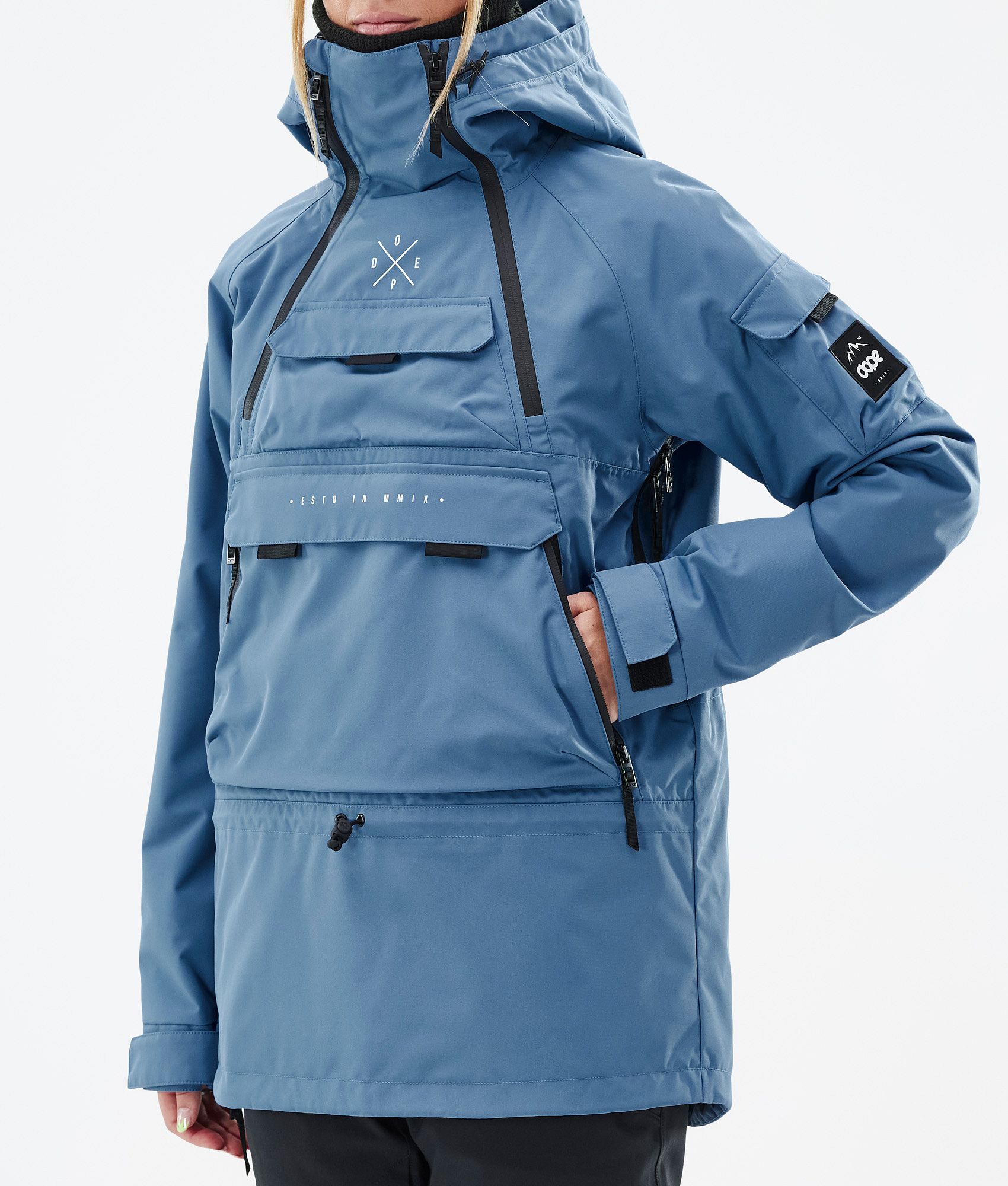 Snowboard Jacket For Women Blue Steel