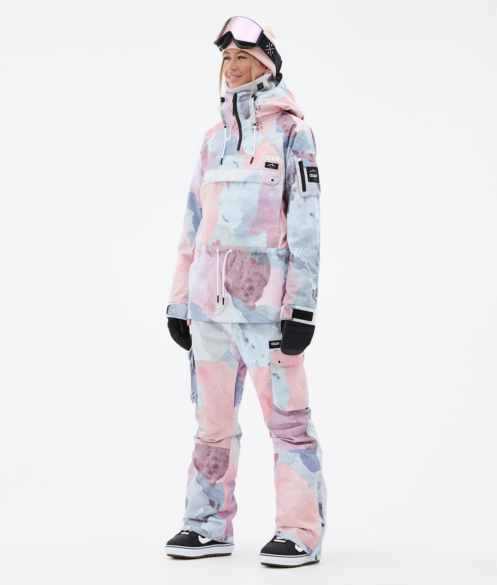 Snowboard Jacket For Women Washed Ink