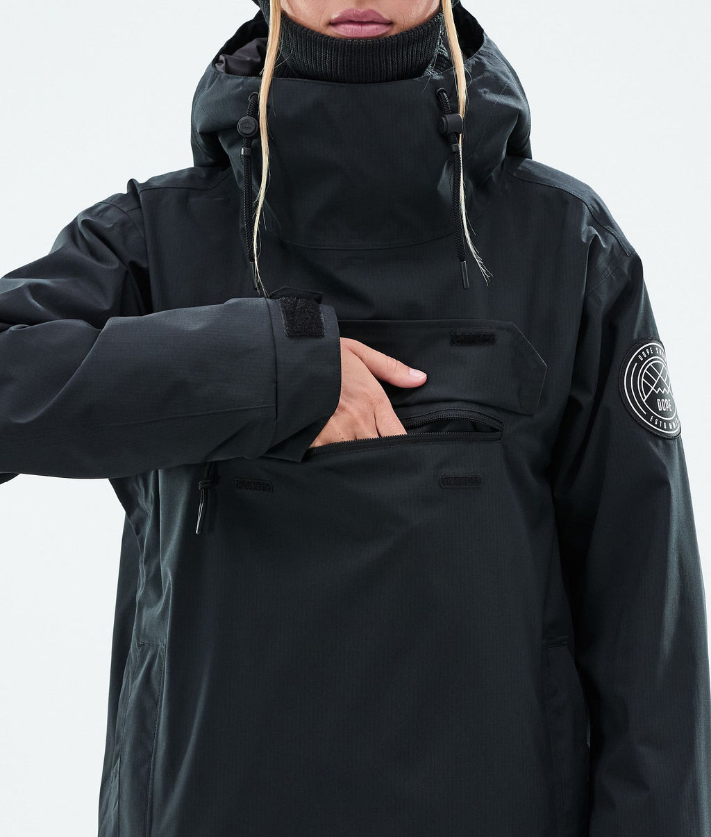 Snowboard Jacket For Women Black
