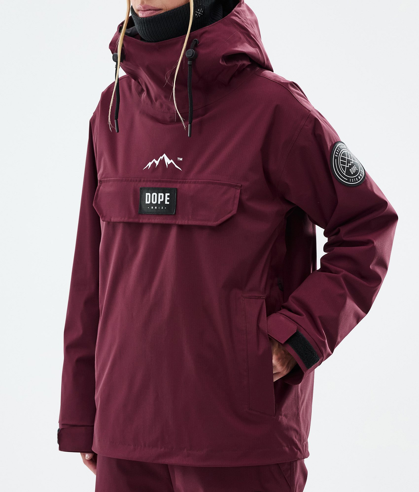 Snowboard Jacket For Women Burgundy