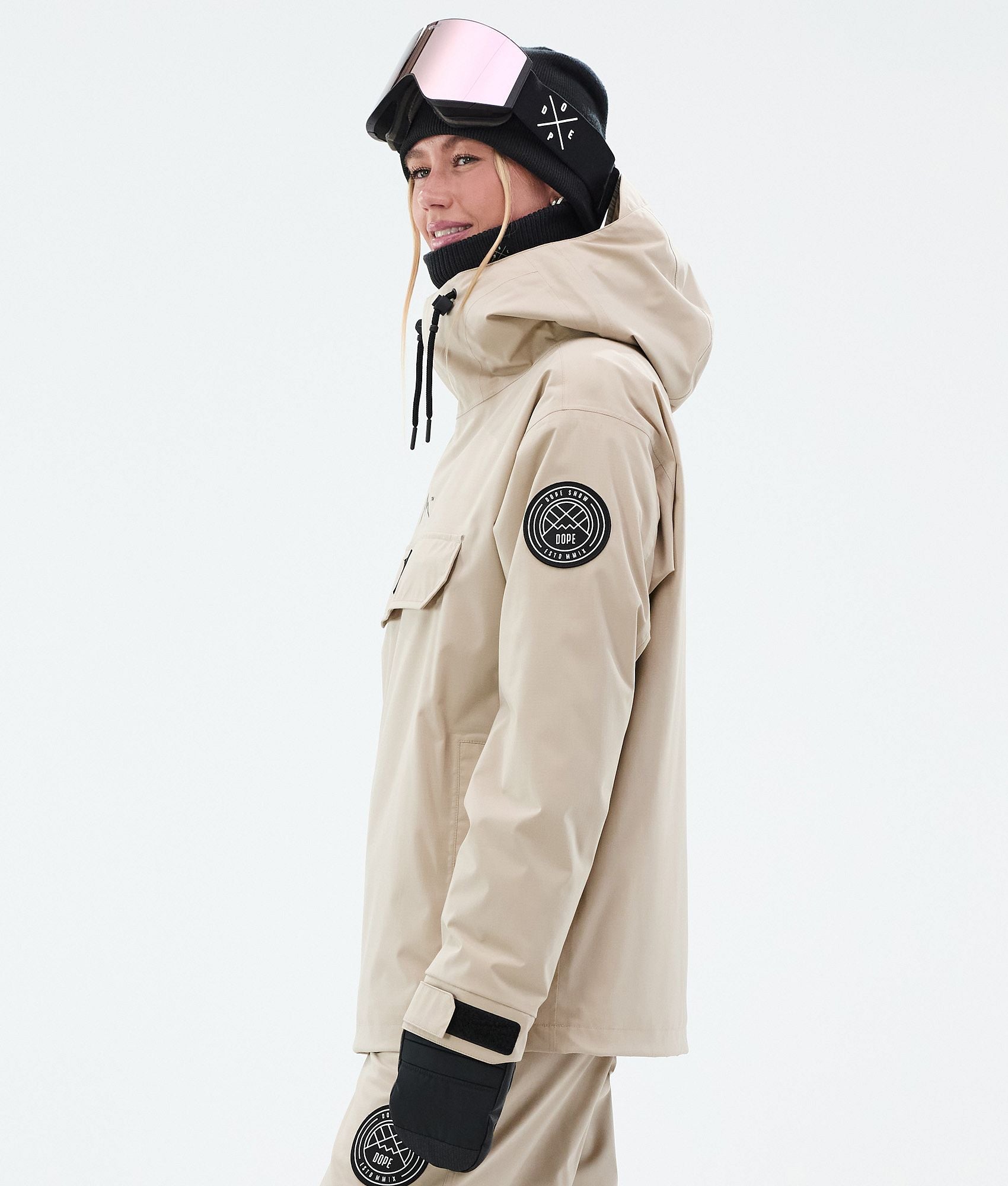 Snowboard Jacket For Women Sand