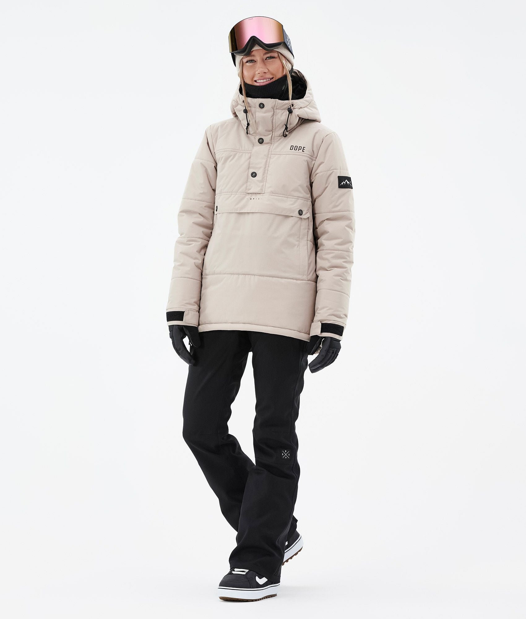 Snowboard Jacket For Women Sand