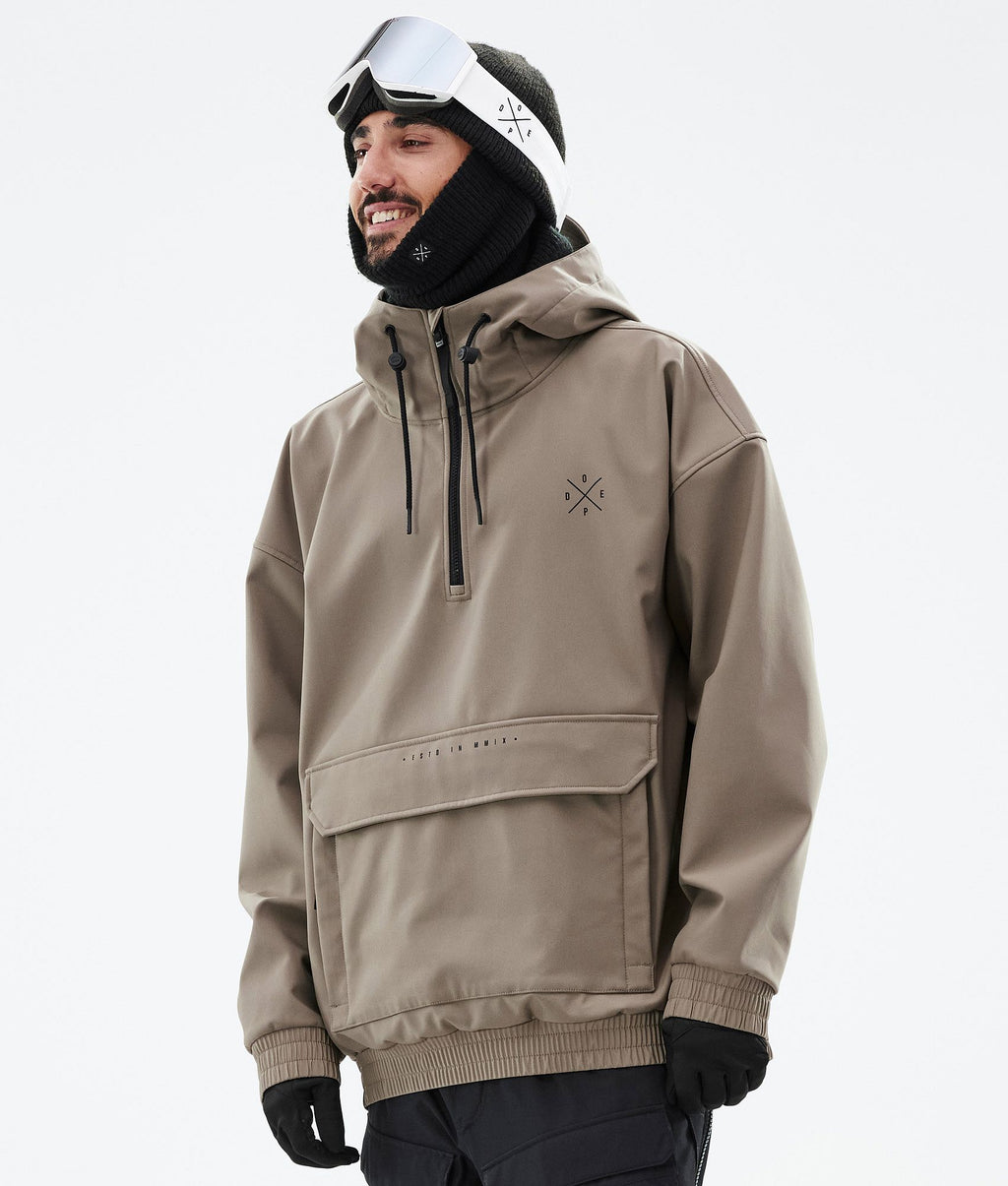 Snowboard Jacket For Men Walnut