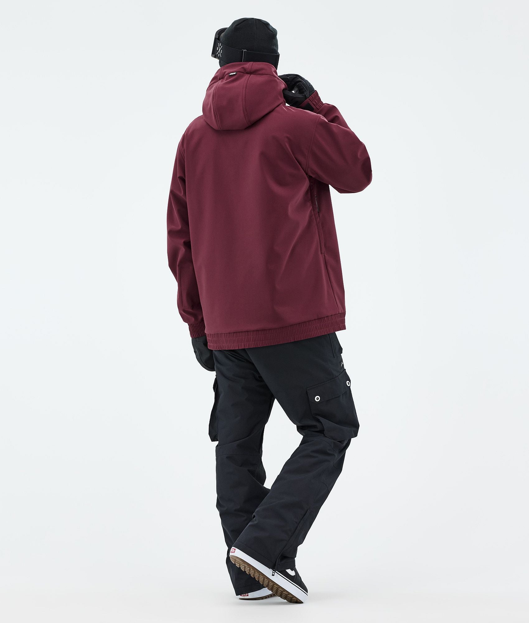 Snowboard Jacket For Men 2X-Up Burgundy