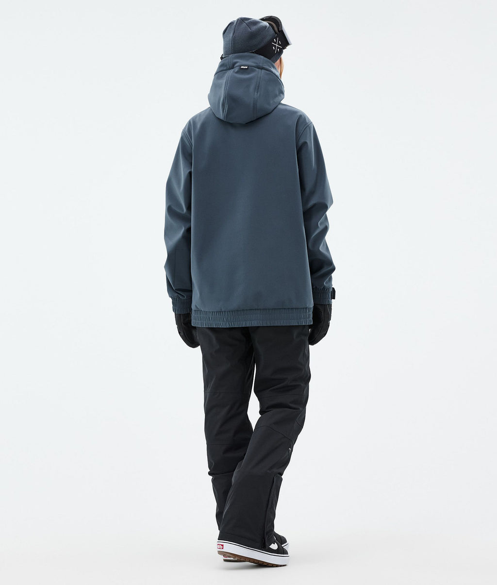 Snowboard Jacket For Women 2X-Up Metal Blue