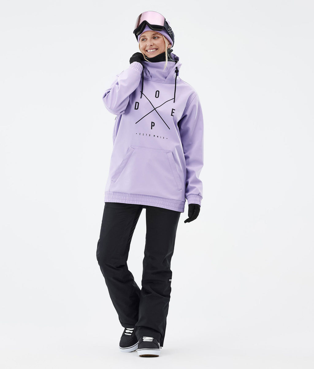 Snowboard Jacket For Women 2X-Up Faded Violet