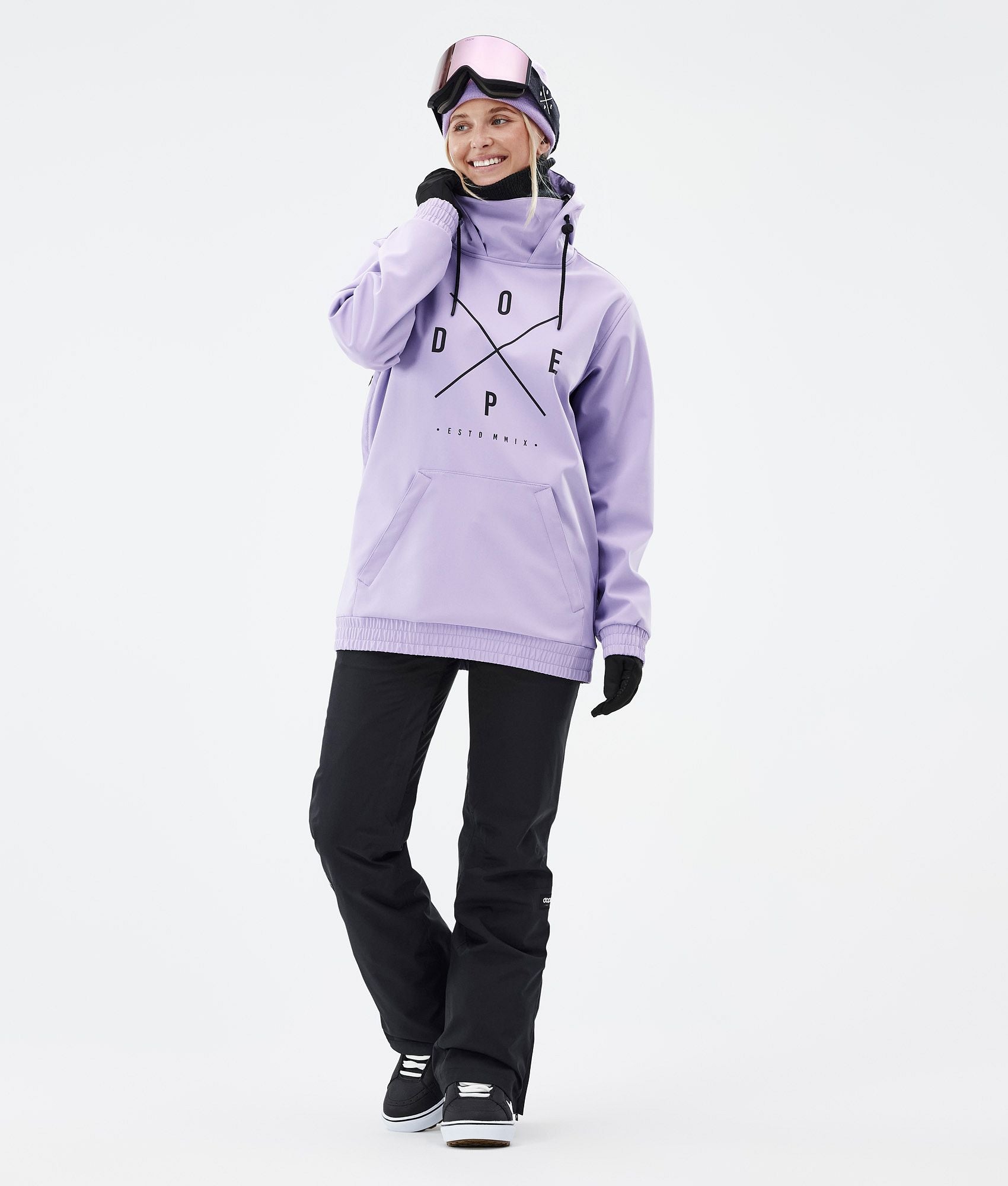 Snowboard Jacket For Women 2X-Up Faded Violet