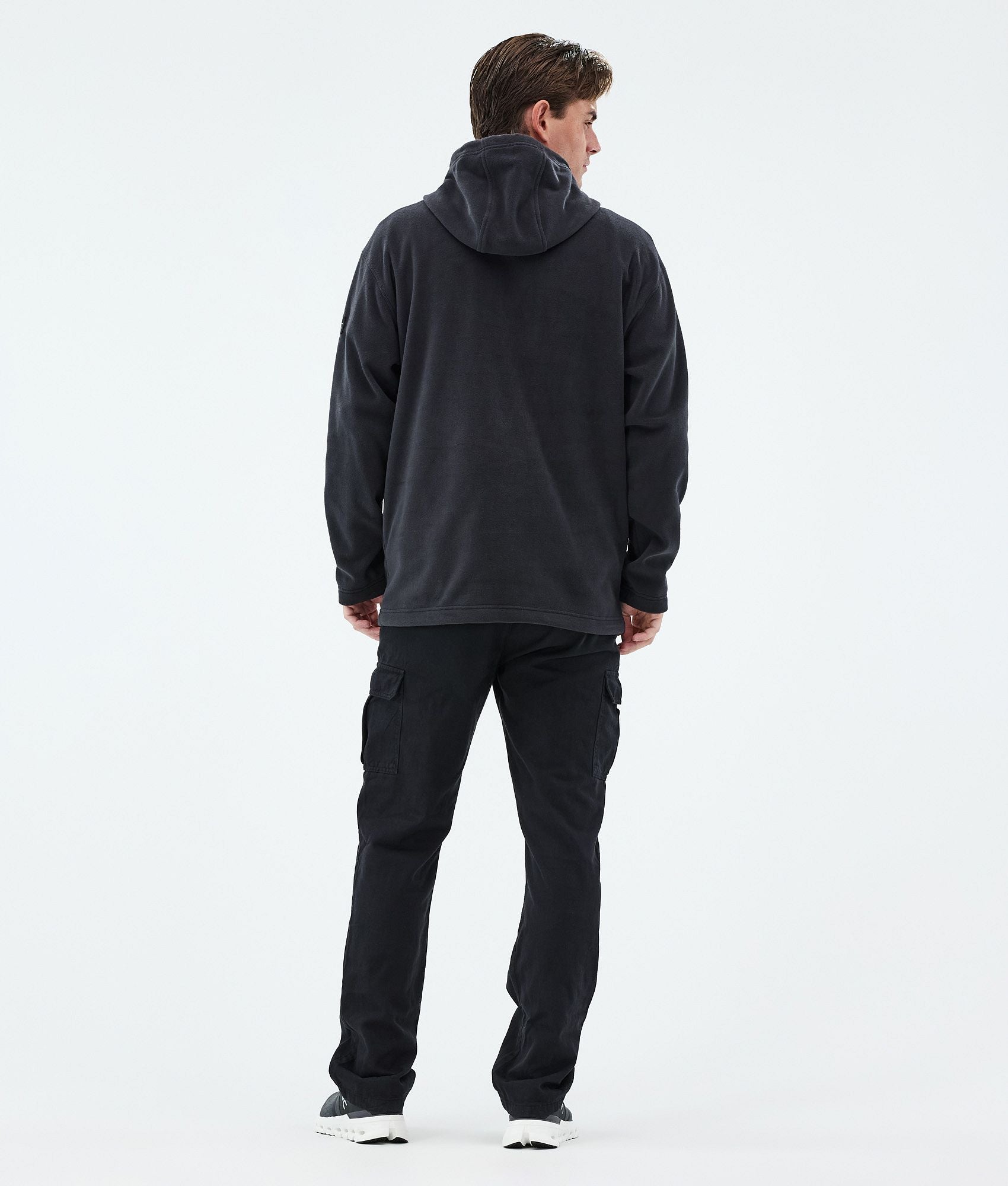 Fleece Hoodie For Men Black