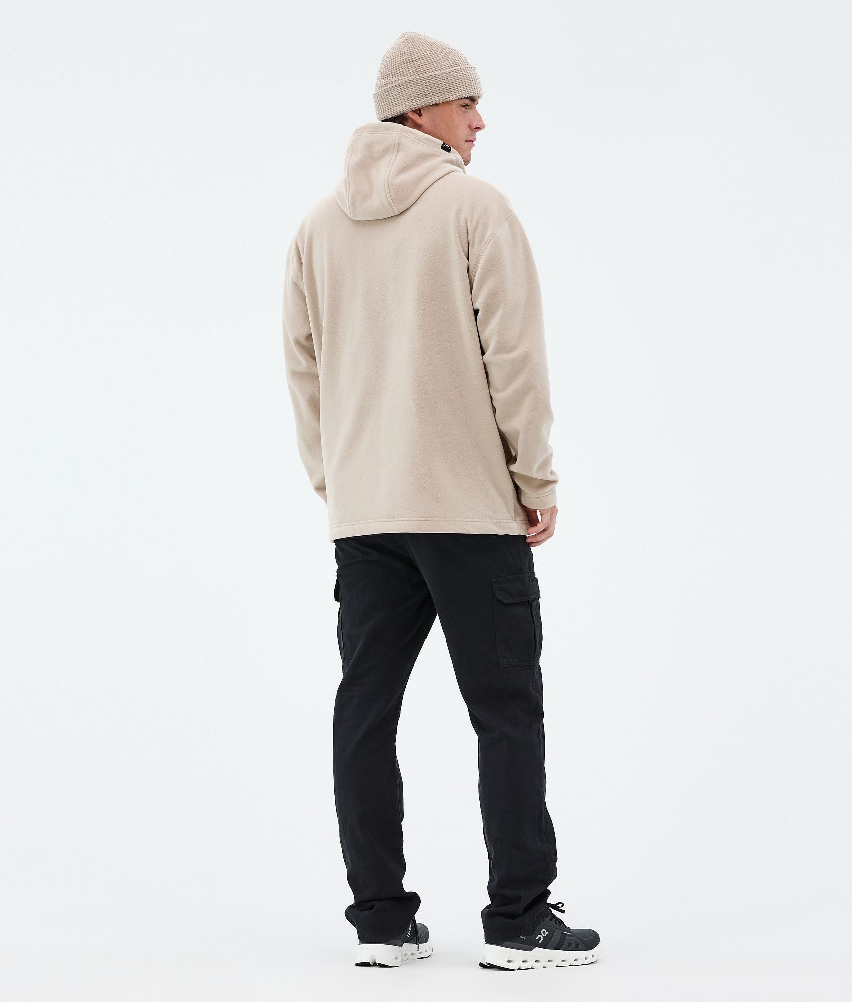 Fleece Hoodie For Men Sand