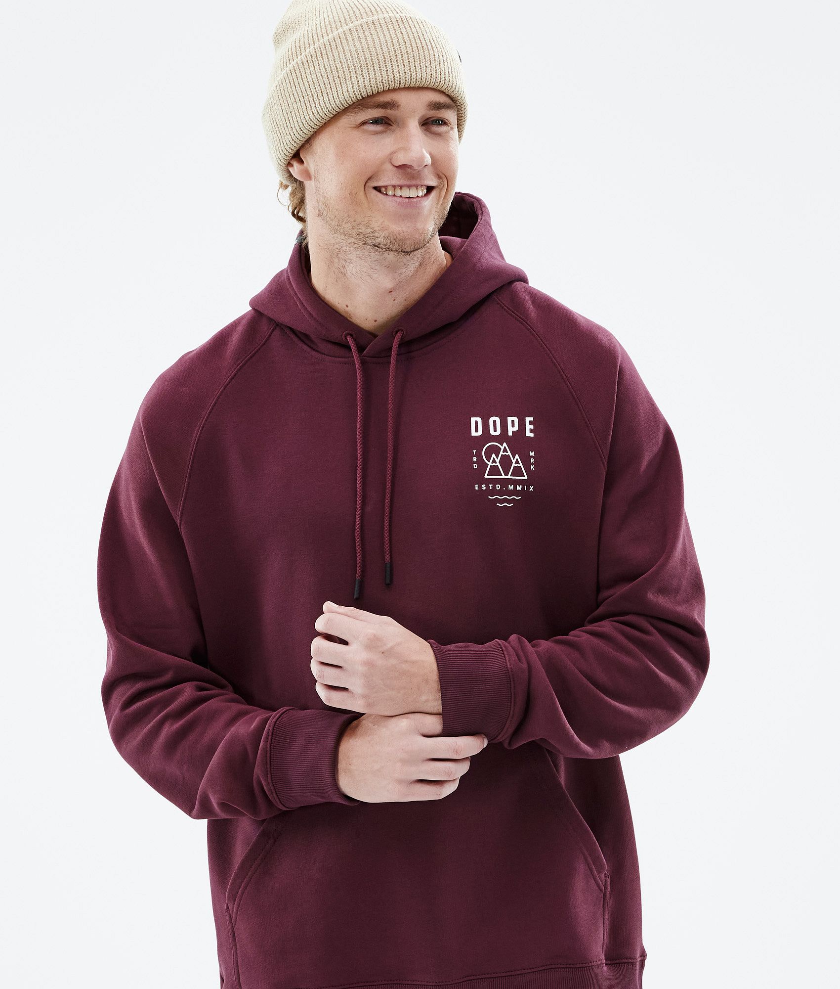 Hoodie For Men Summit Burgundy