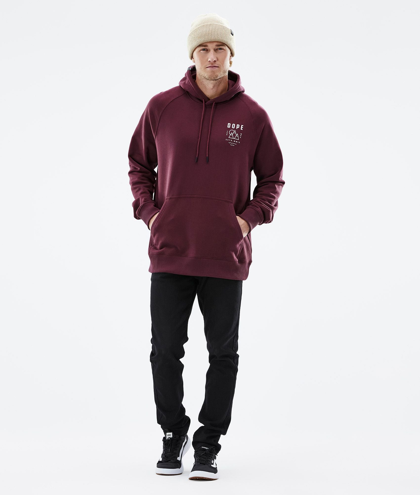 Hoodie For Men Summit Burgundy