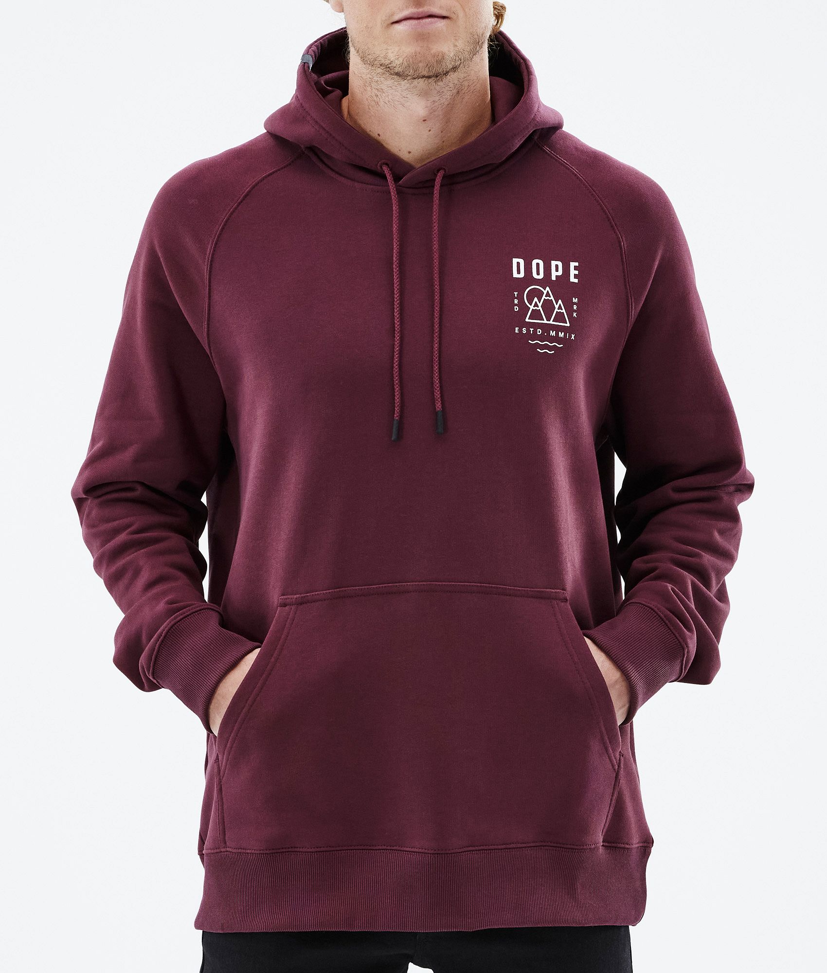 Hoodie For Men Summit Burgundy