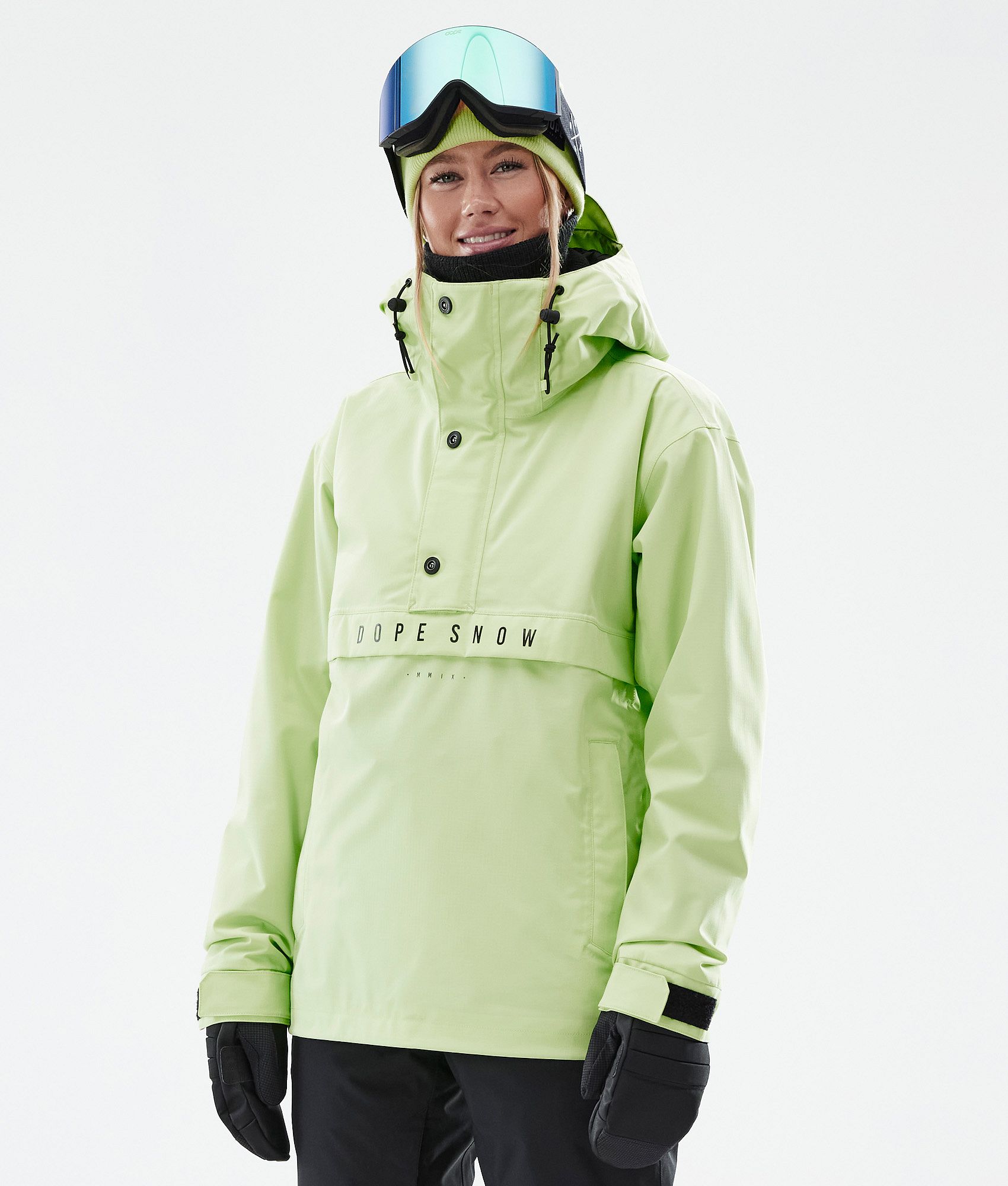 Snowboard Jacket For Women Faded Neon