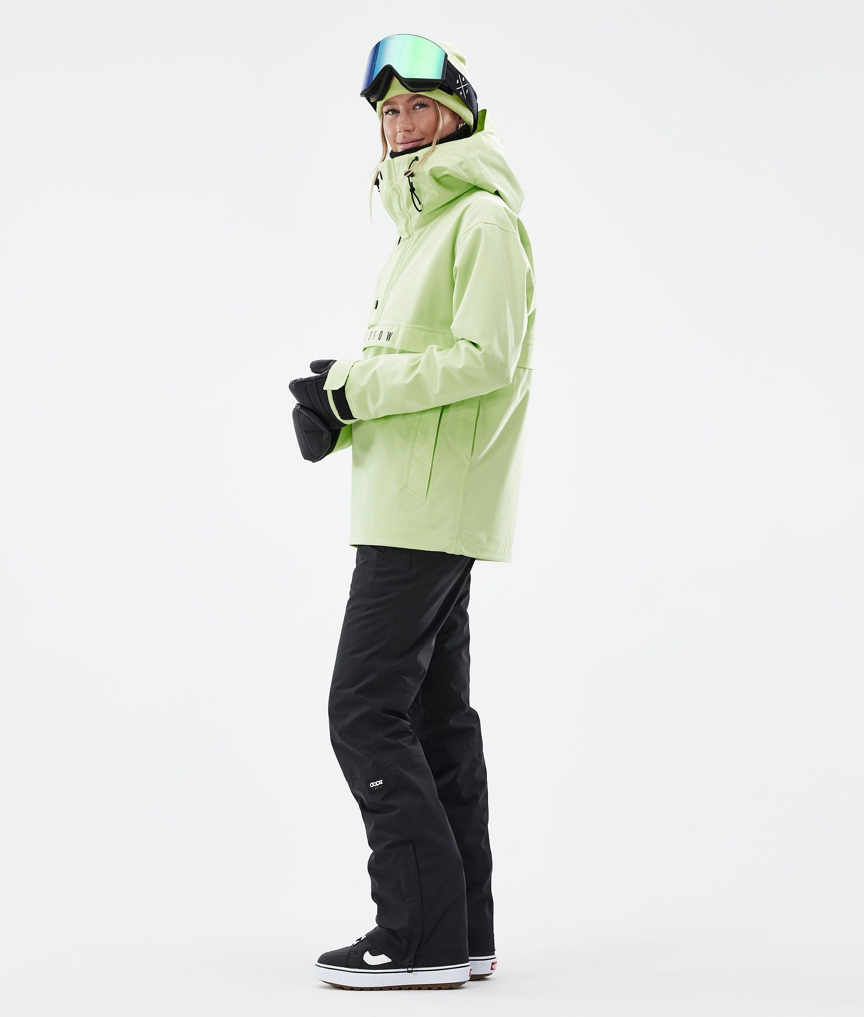 Snowboard Jacket For Women Faded Neon