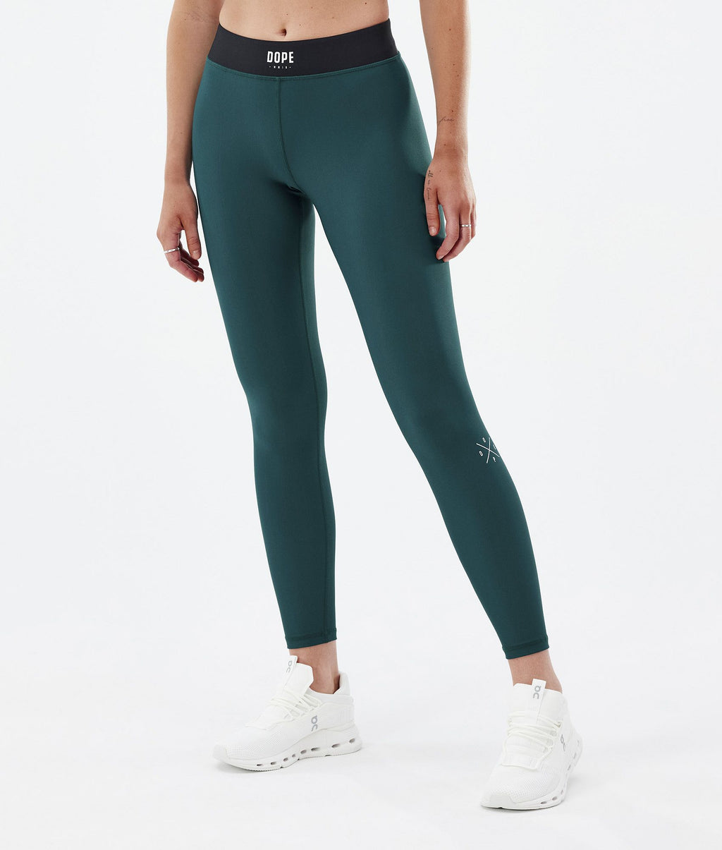 Leggings Women Bottle Green