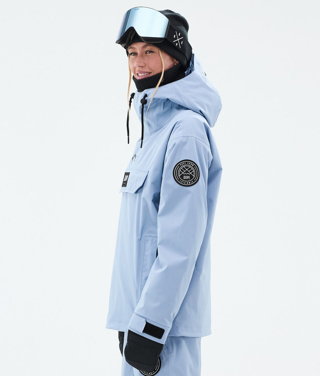Snowboard Jacket For Women Light Blue