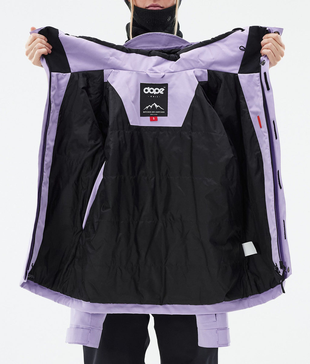 Snowboard Jacket For Women Faded Violet