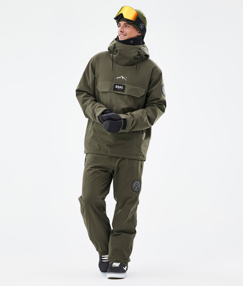 Snowboard Pants For Men Olive Green