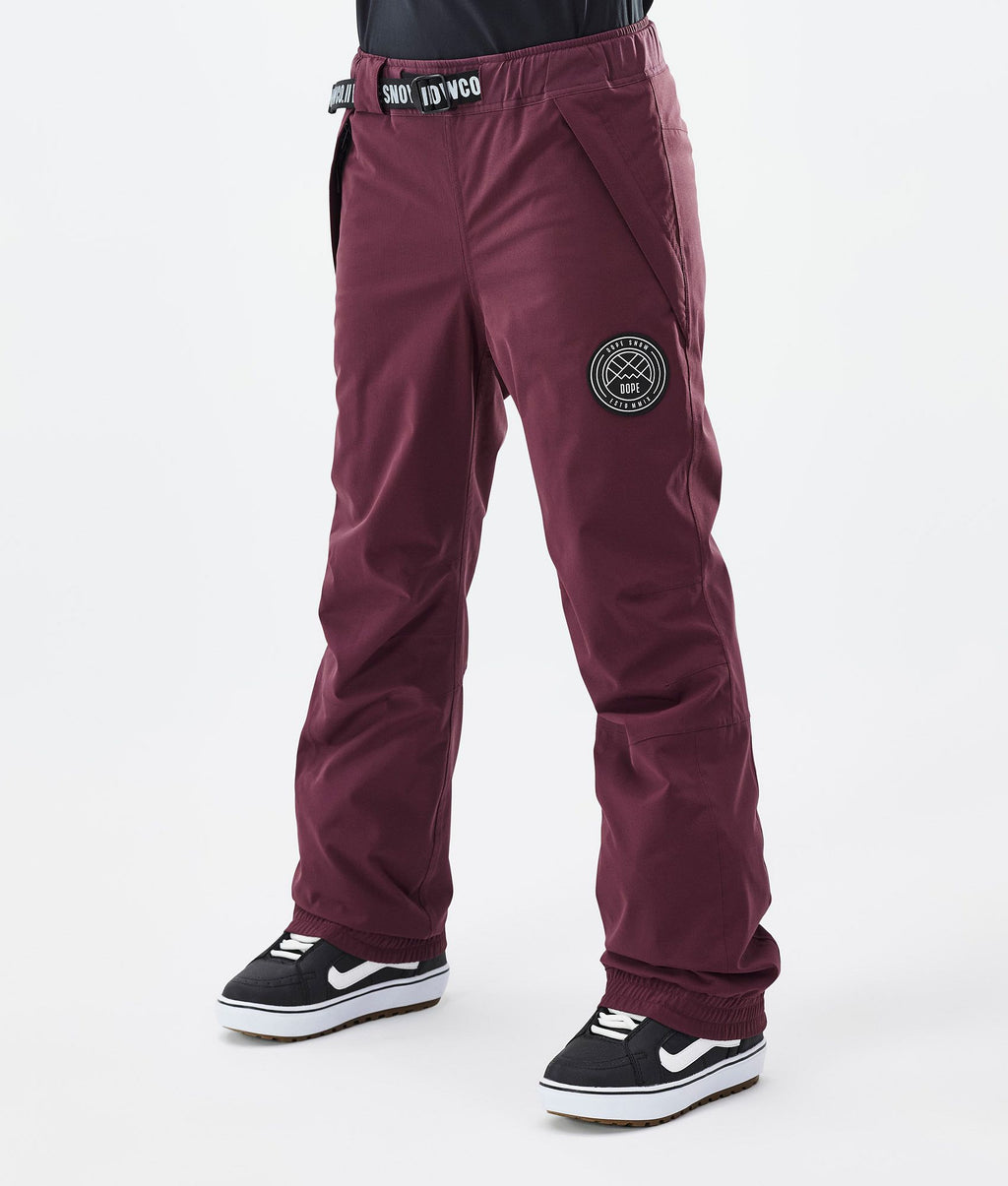 Snowboard Pants For Women Burgundy