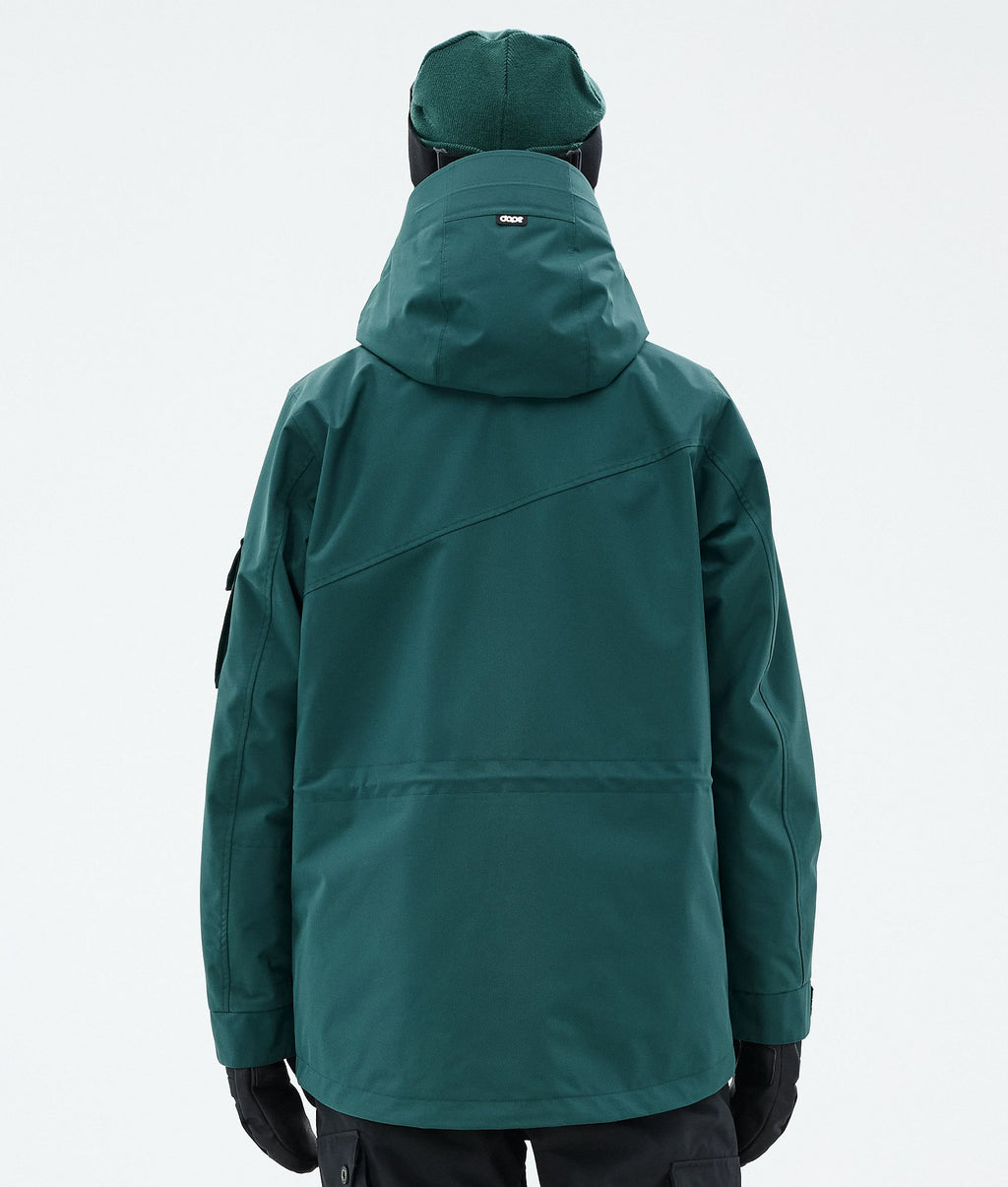 Snowboard Jacket For Women Bottle Green