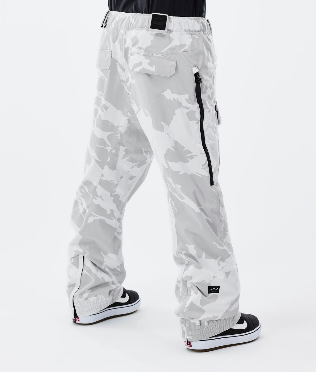 Snowboard Pants For Men Grey Camo
